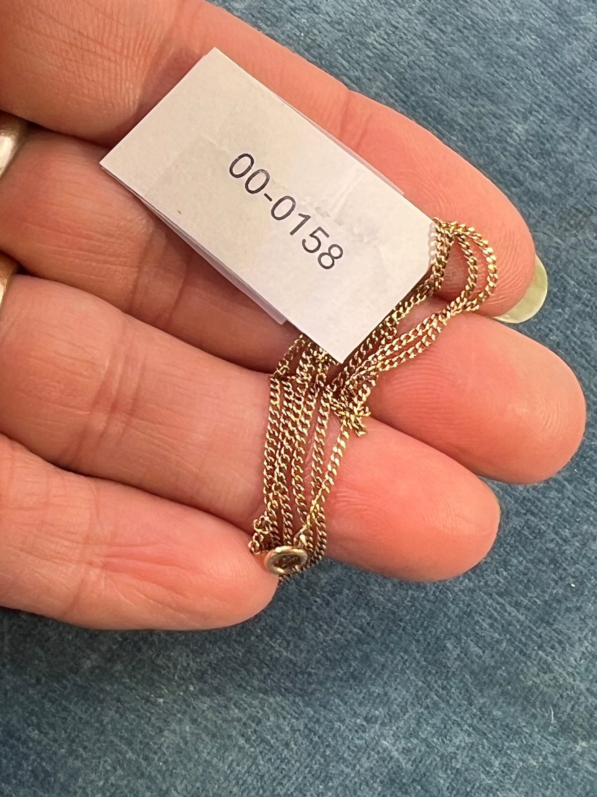 10k Yellow Rose Gold 18" Figaro Chain. CHAIN SALE See All - 0158