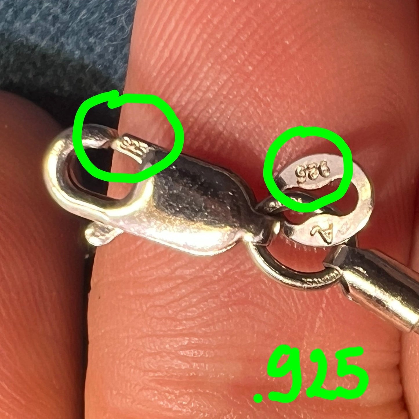 14k Gold and 925 Silver Heart Pendant on Snake Chain Necklace. Designer