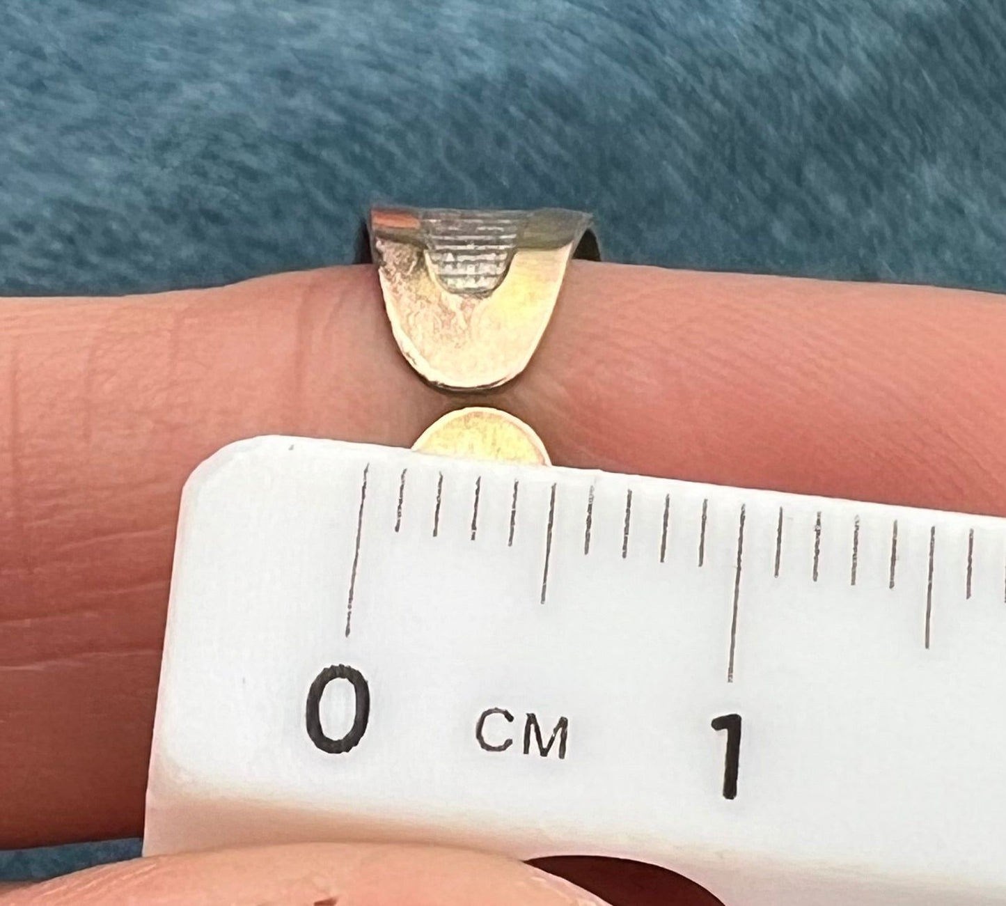 18k Yellow Gold + Silver Incan Aztec Ring. Rising SUN *Video*