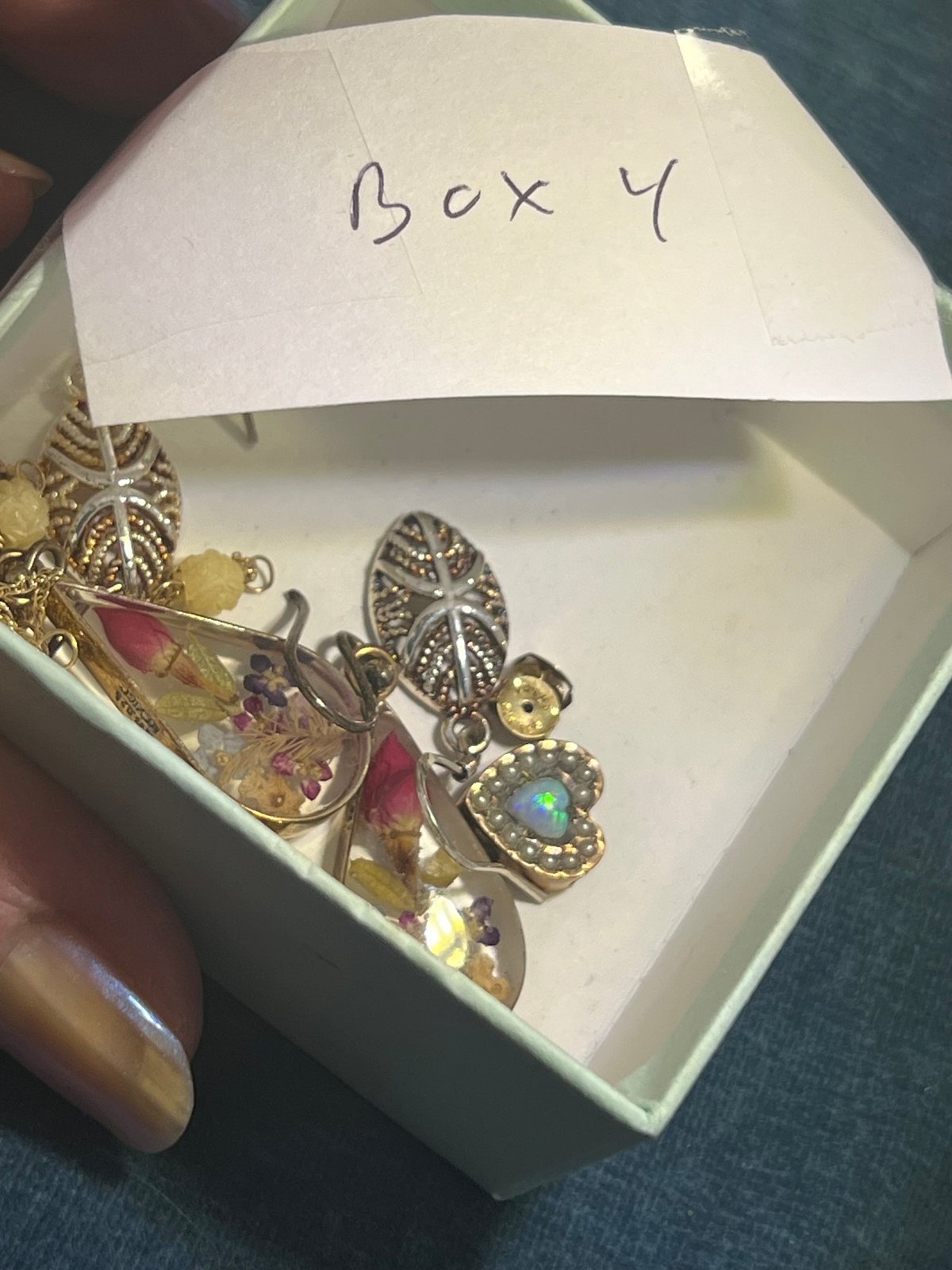 UNDER COST - Lot of 925 Jewelry + 14k Gold Necklace - Box 4
