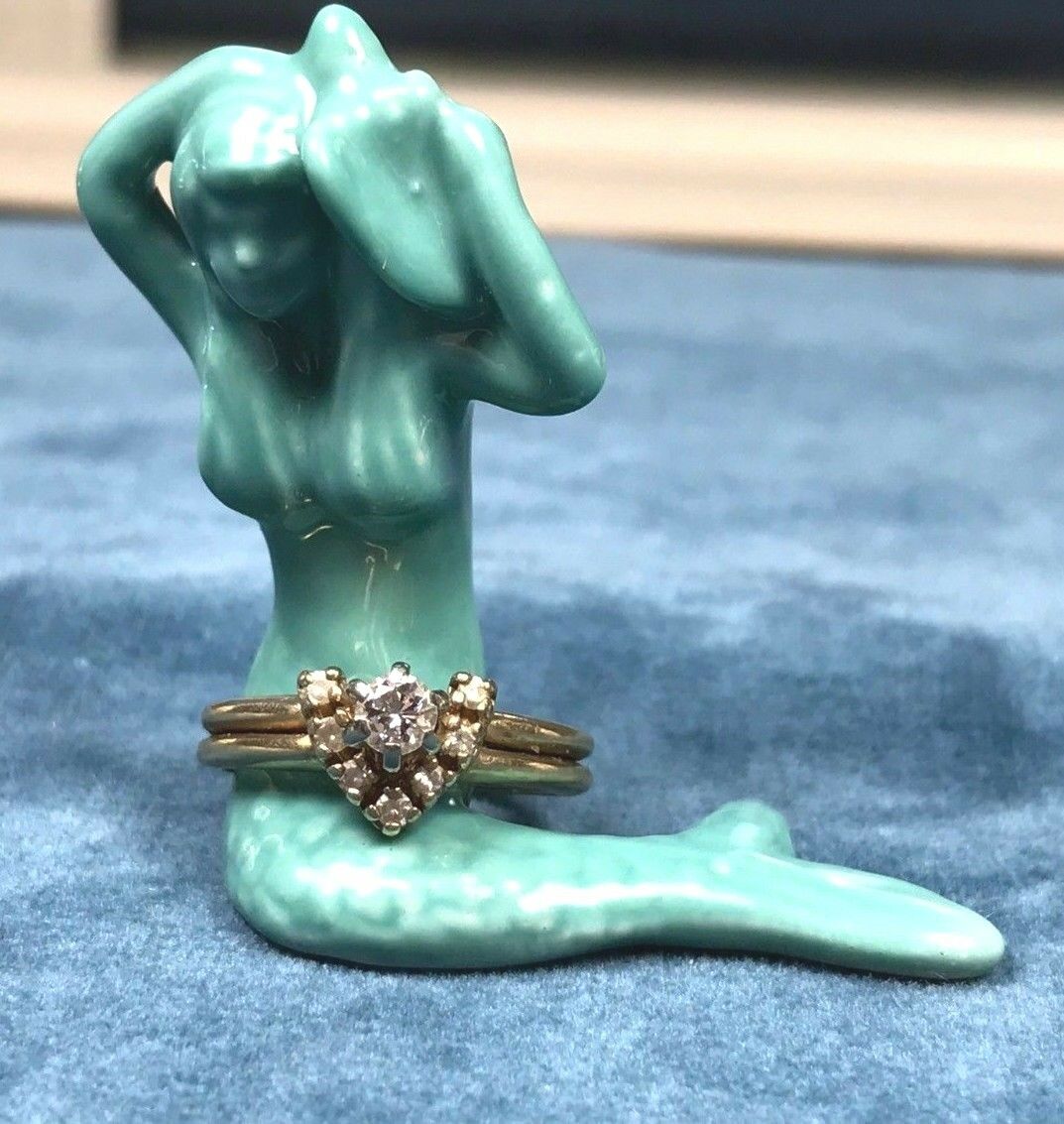 14K Yellow Gold Natural & Diamond Ring Guard Wrap. 0.40 TCW-K8L8