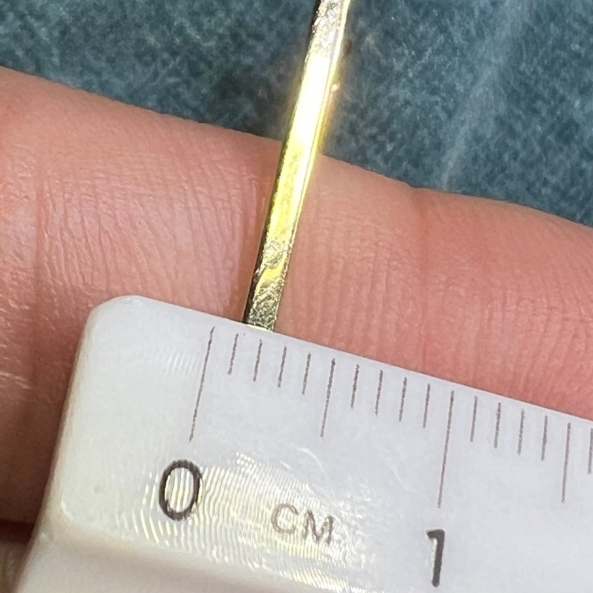14k Gold Angled Geometric Diamond Shape Edgy Hoop Earrings. 2"