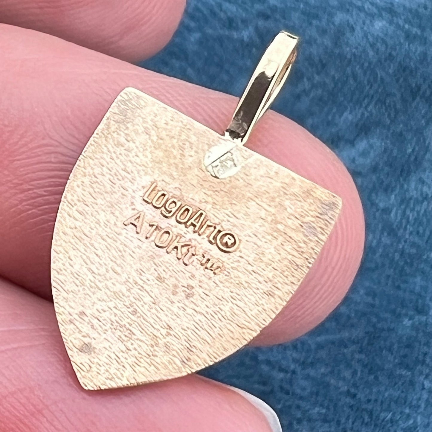 10k Gold HARVARD University "Veritas" 1" Pendant. Ring Alternative