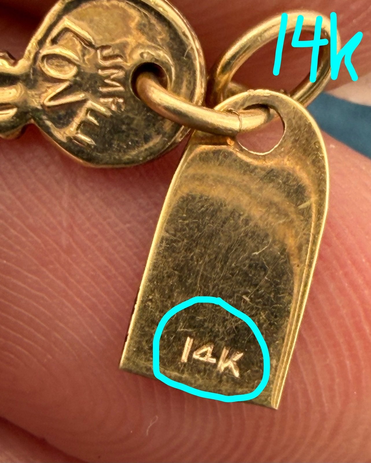 10k Gold Key Pendant. Come Up + See Me Some Time - Mae West