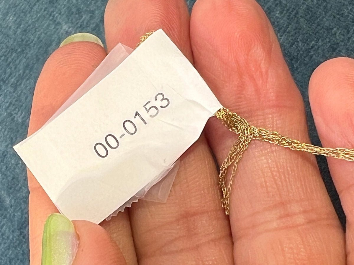 10k Solid Yellow Gold 18" Thin Chain. CHAIN SALE See All - 0153