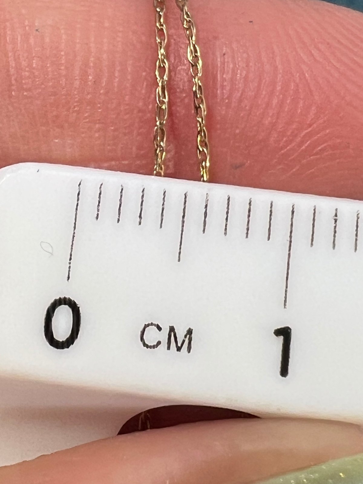 10k Solid Yellow Gold 18" Thin Chain. CHAIN SALE See All - 0159