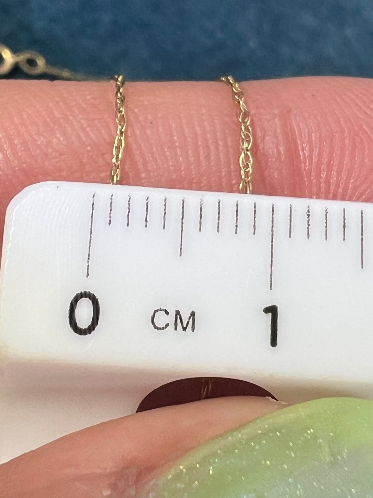 10k Solid Yellow Gold 18" Thin Chain. CHAIN SALE See All - 0153