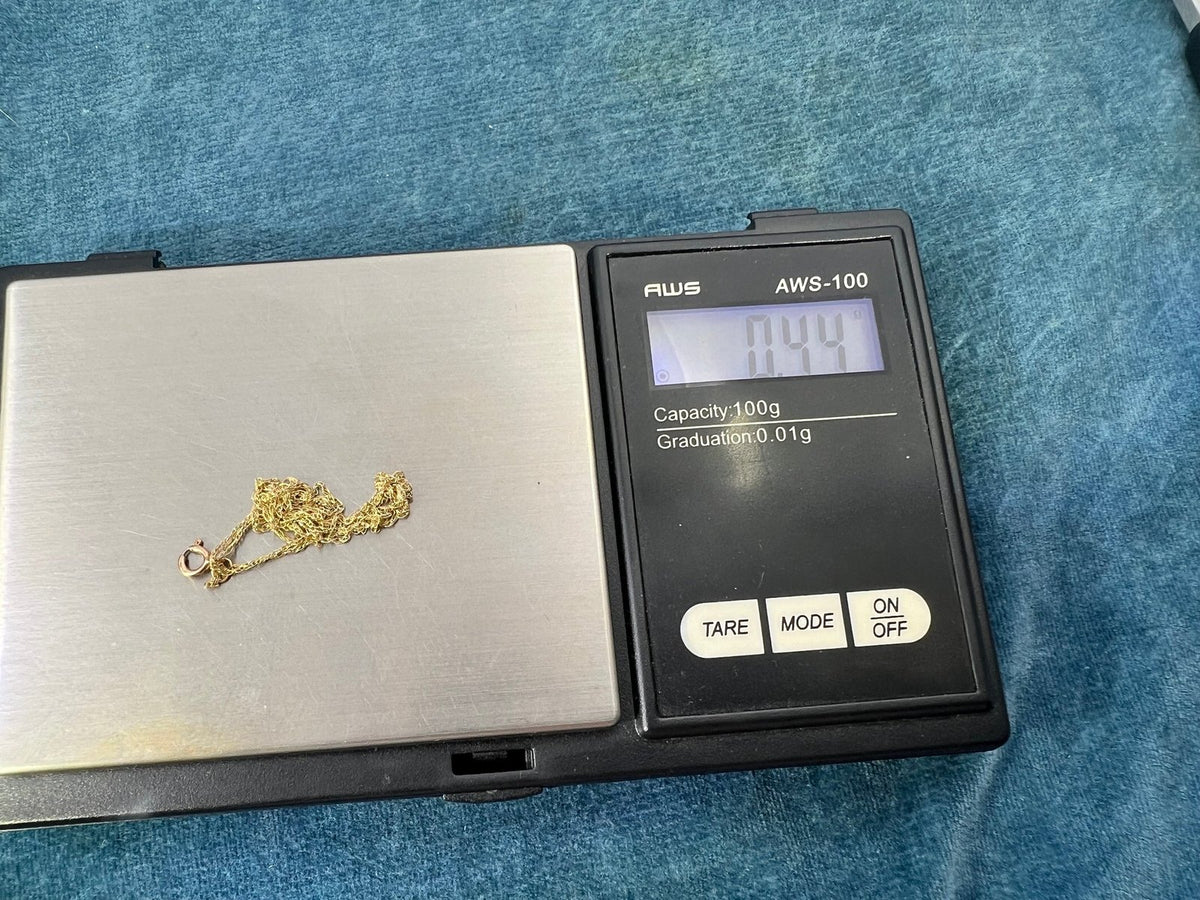 10k Solid Yellow Gold 18" Thin Chain. LOW PRICE CHAIN SALE See All- 0148