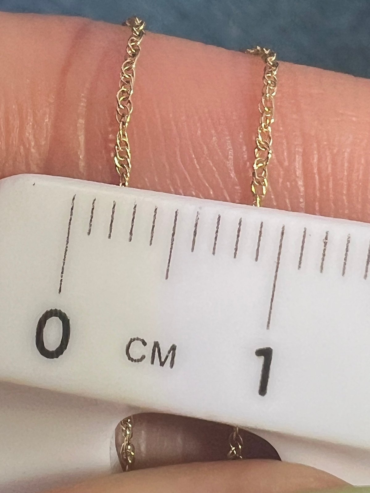 10k Solid Yellow Gold 18" Thin Chain. LOW PRICE CHAIN SALE See All - 0170