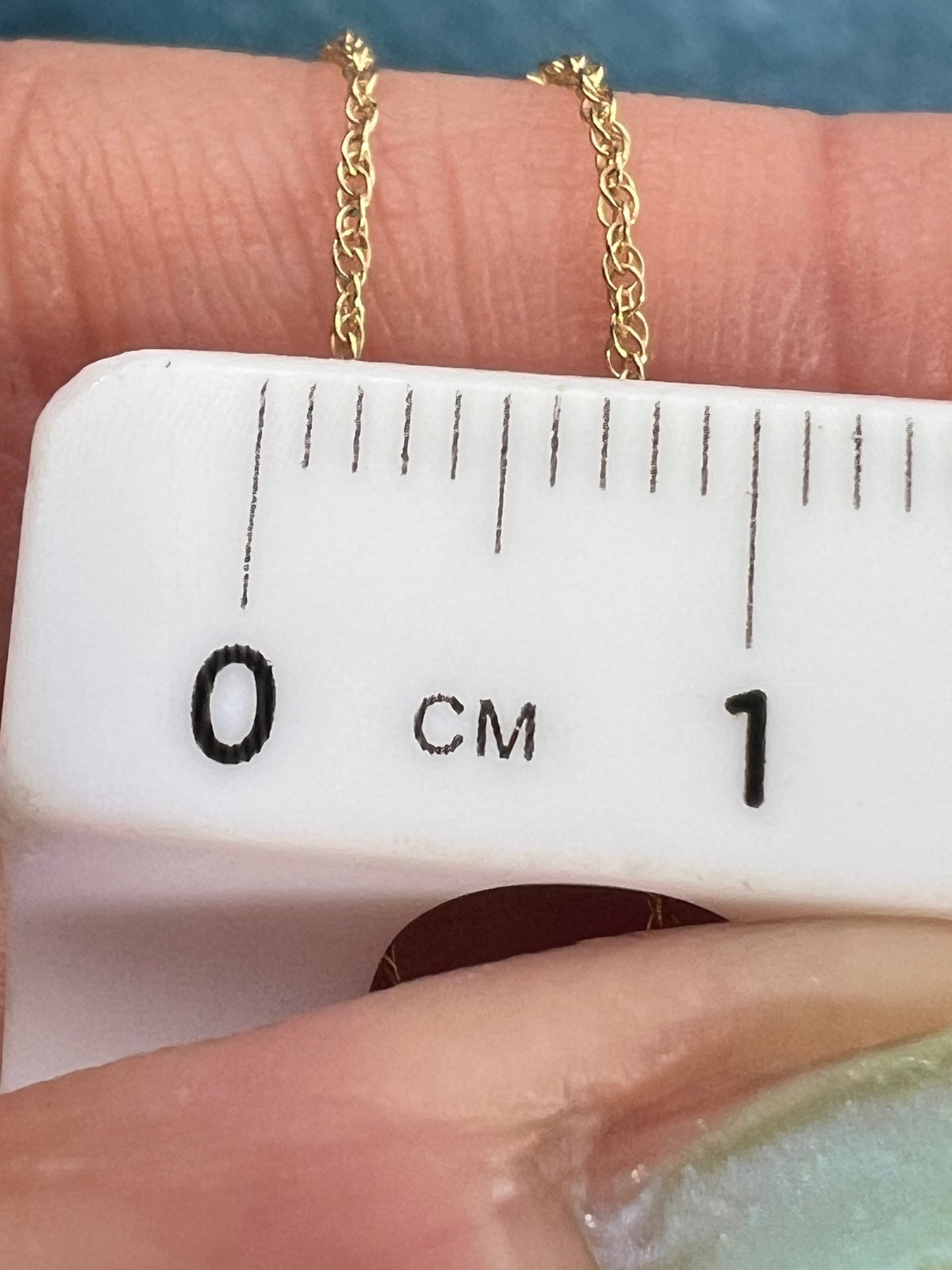 10k Solid Yellow Gold 18" Thin Chain. LOW PRICE CHAIN SALE See All- 0148