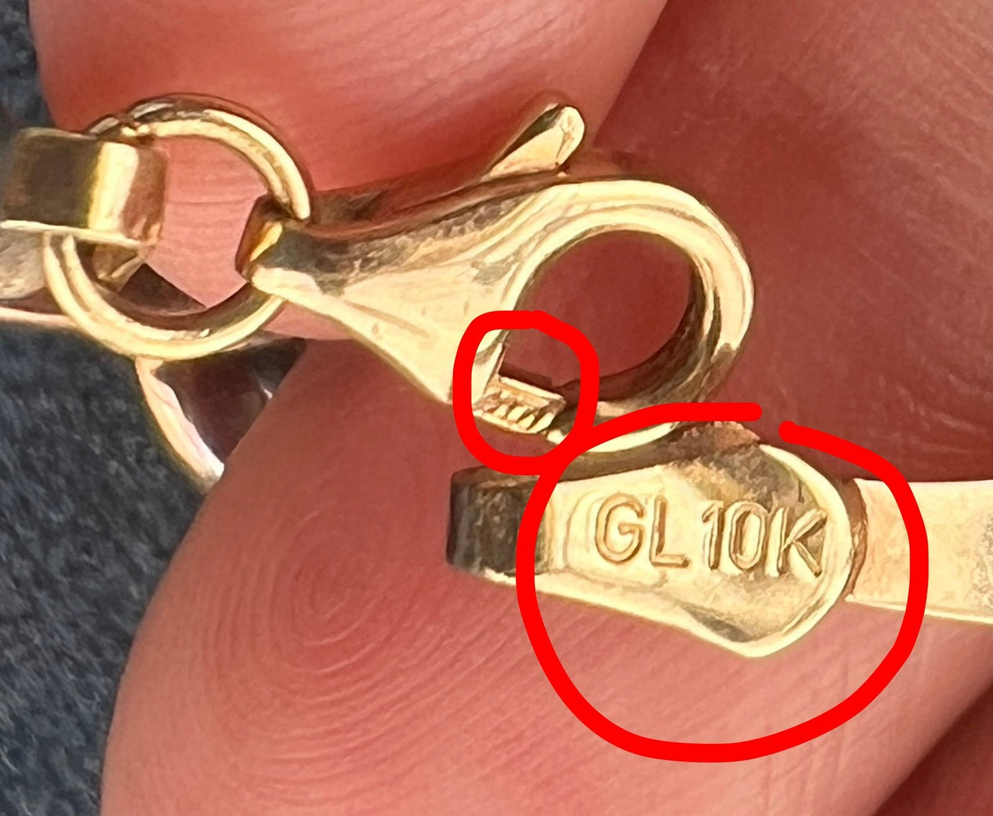 10k Yellow White + Rose Tri Color Gold Vine Leaf Link Bracelet