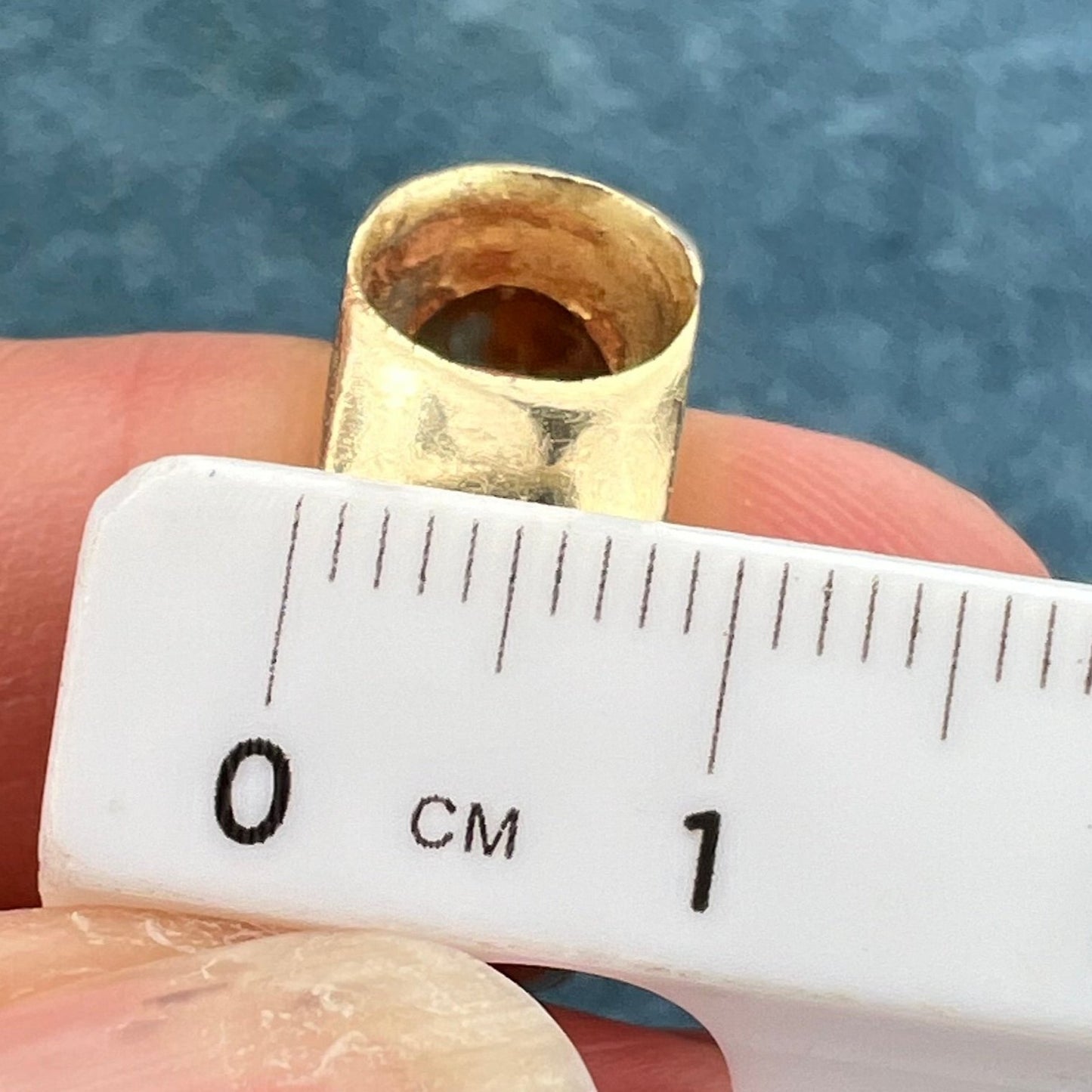 14k Gold 14 g *SCRAP* Bezel-Setting Ring for Your Gemstone