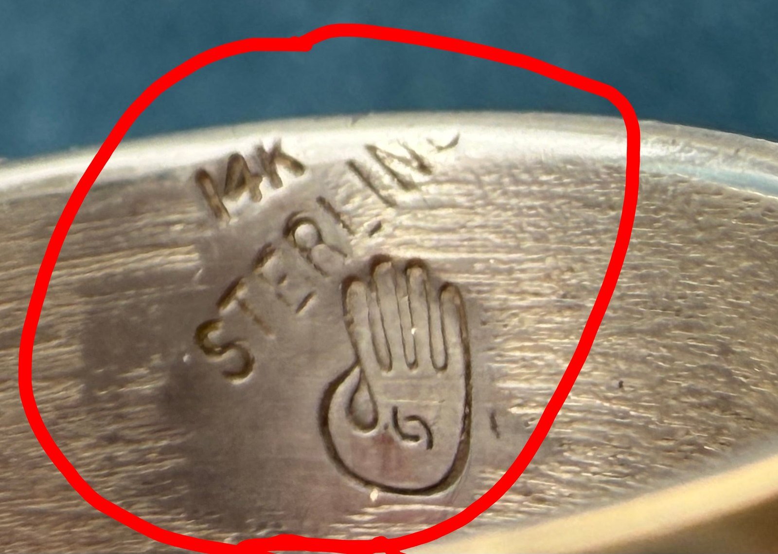 14k Gold & 925 Scarab Lightning Ocean Waves Ring. Wide Band *Video*