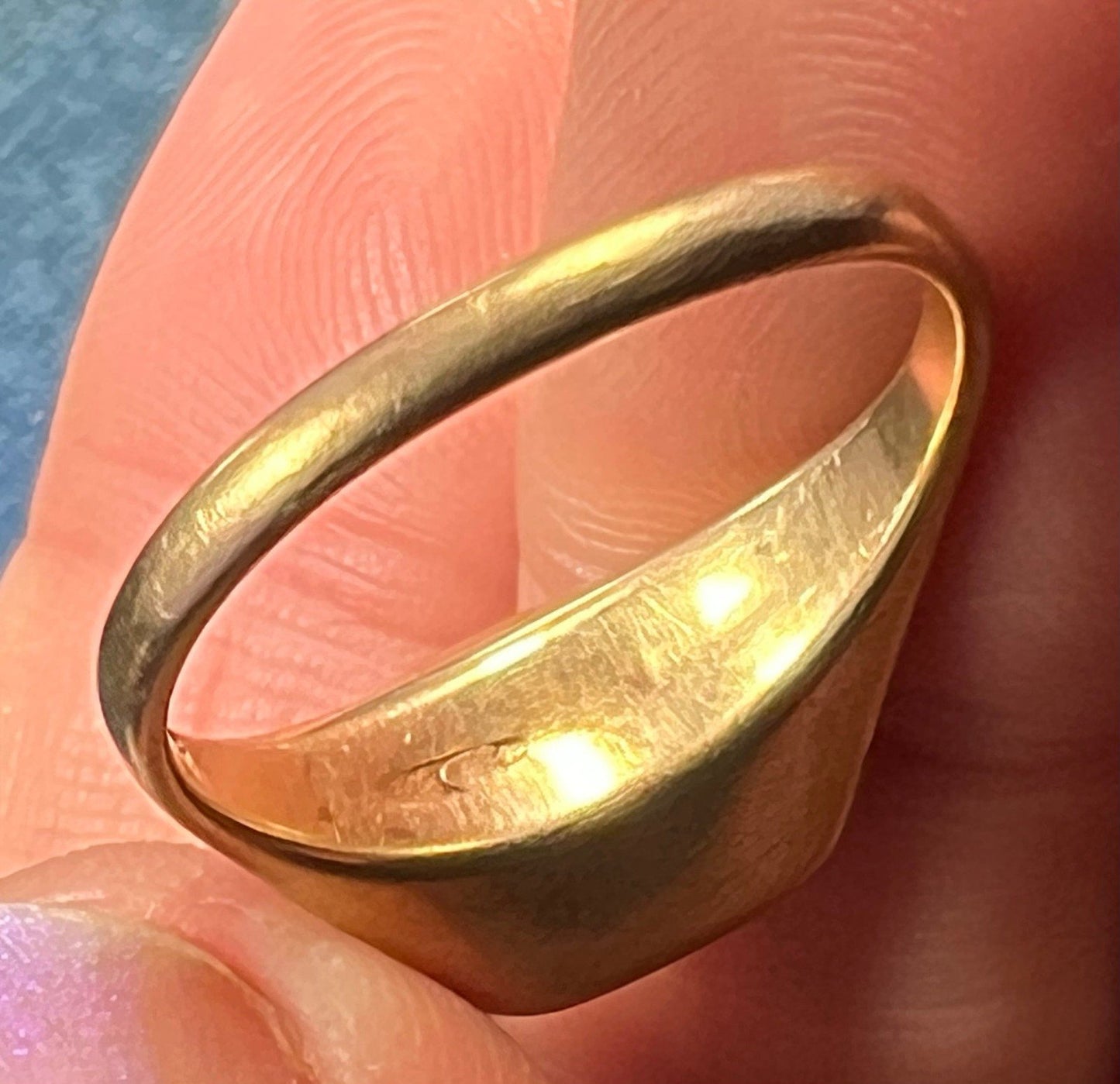 14k Gold Australian Opal + Onyx Full MOON in Lunar Signet Ring *Video*