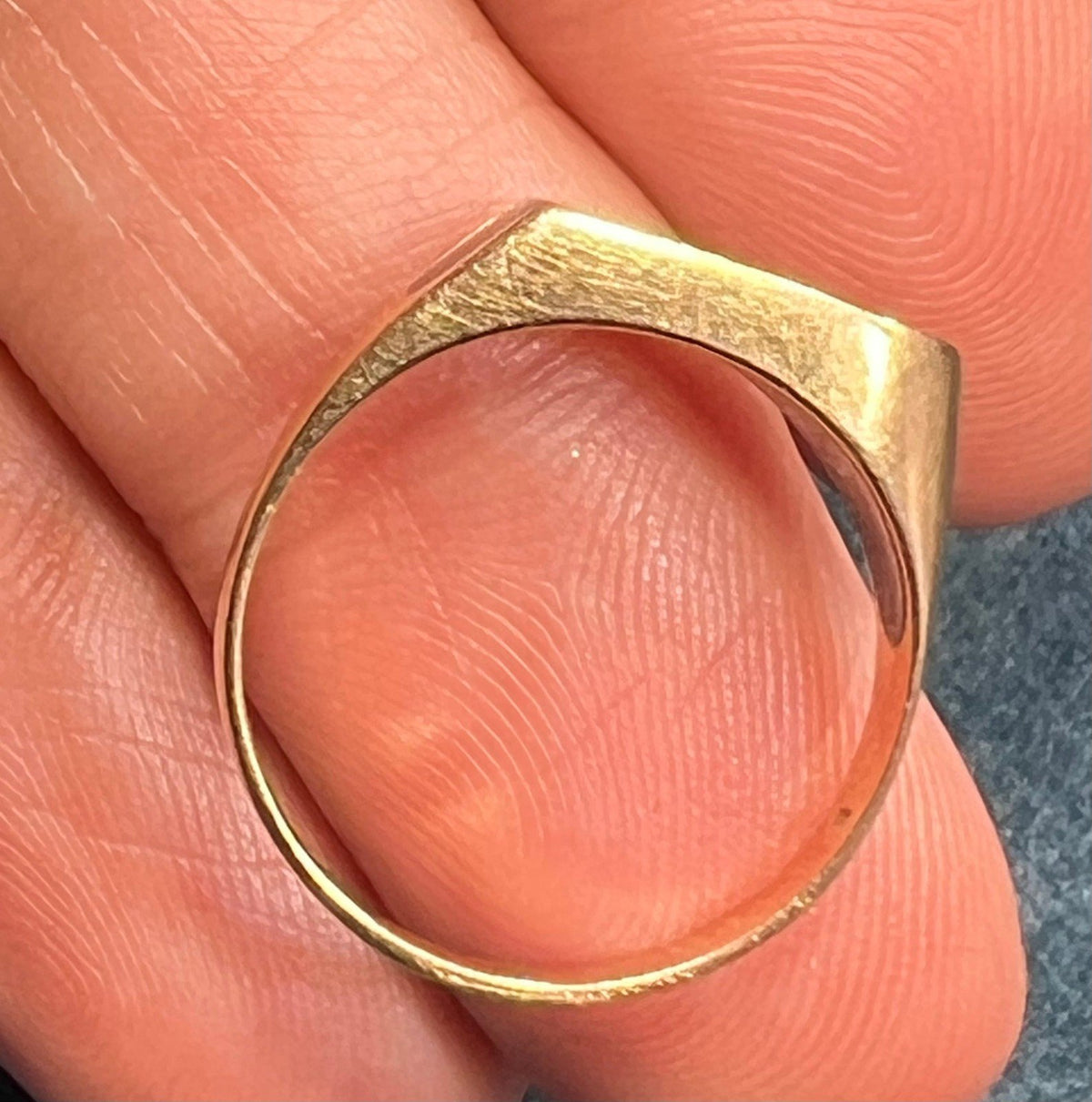 14k Gold Australian Opal + Onyx Lunar Ring. MCM Modern *Video*