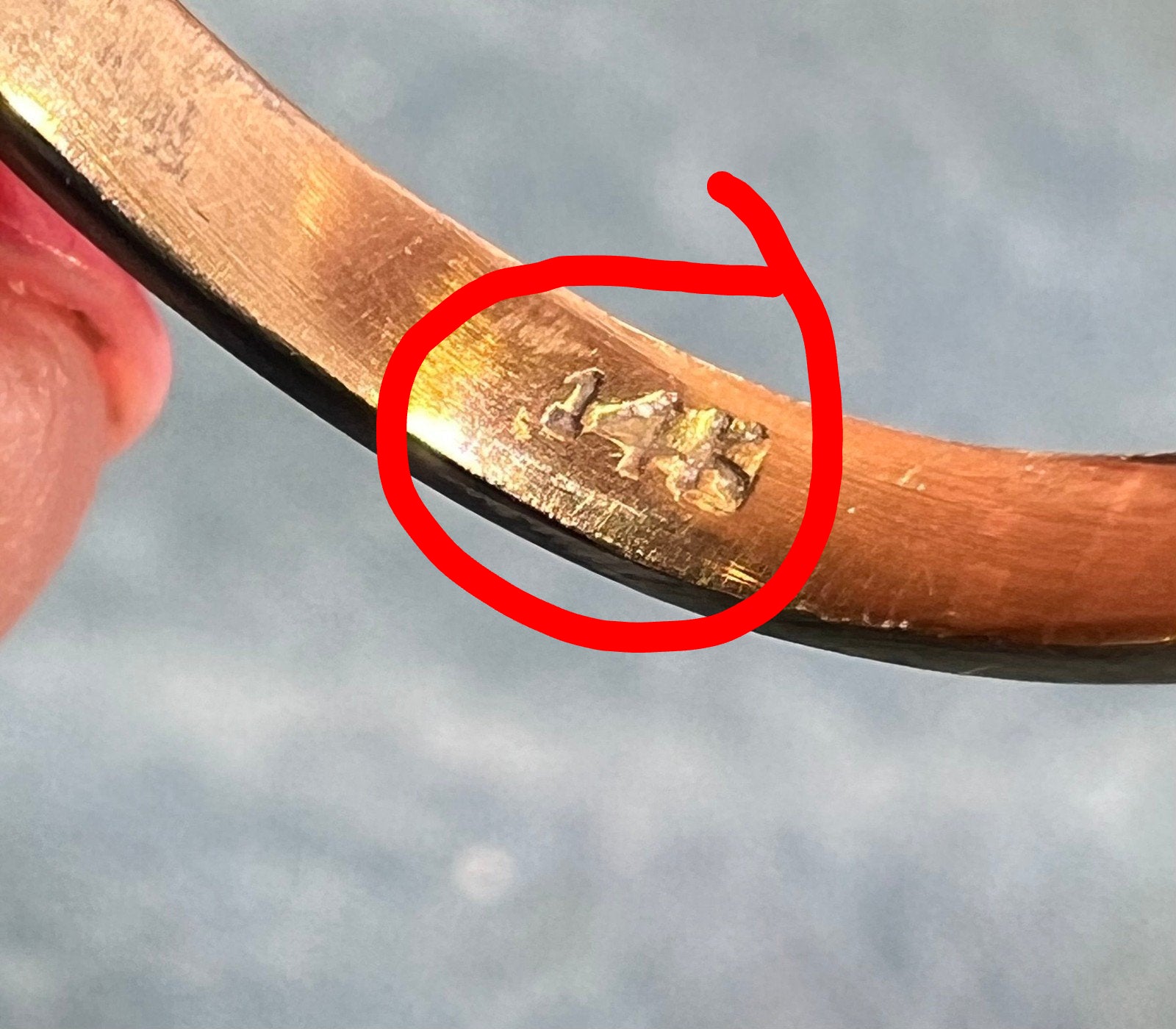 14k Gold Black Star Sapphire Modernist Sputnik Ring. Asymmetrical *Video*