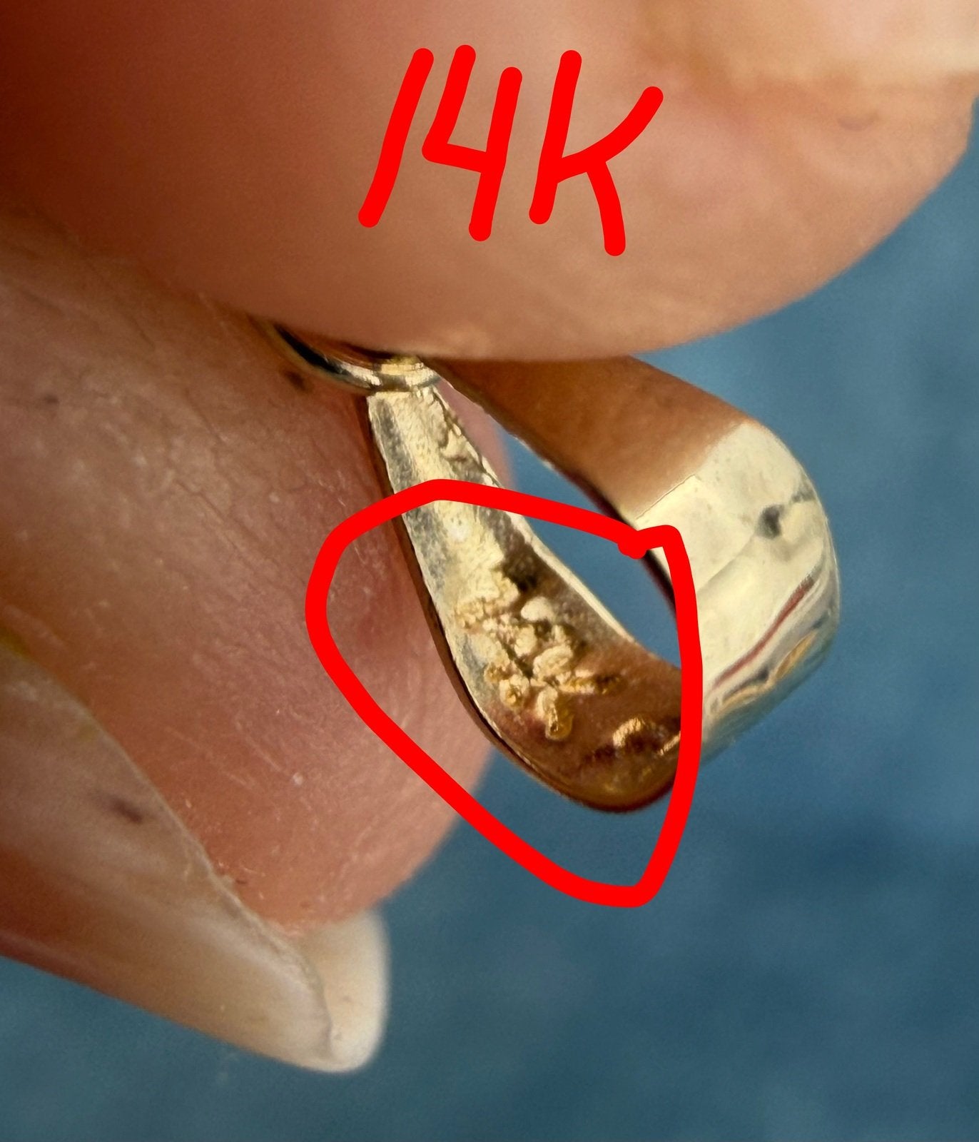 14k Gold Carved Red Jade Mama + Baby ELEPHANTS Pendant. 1.1" + 5g