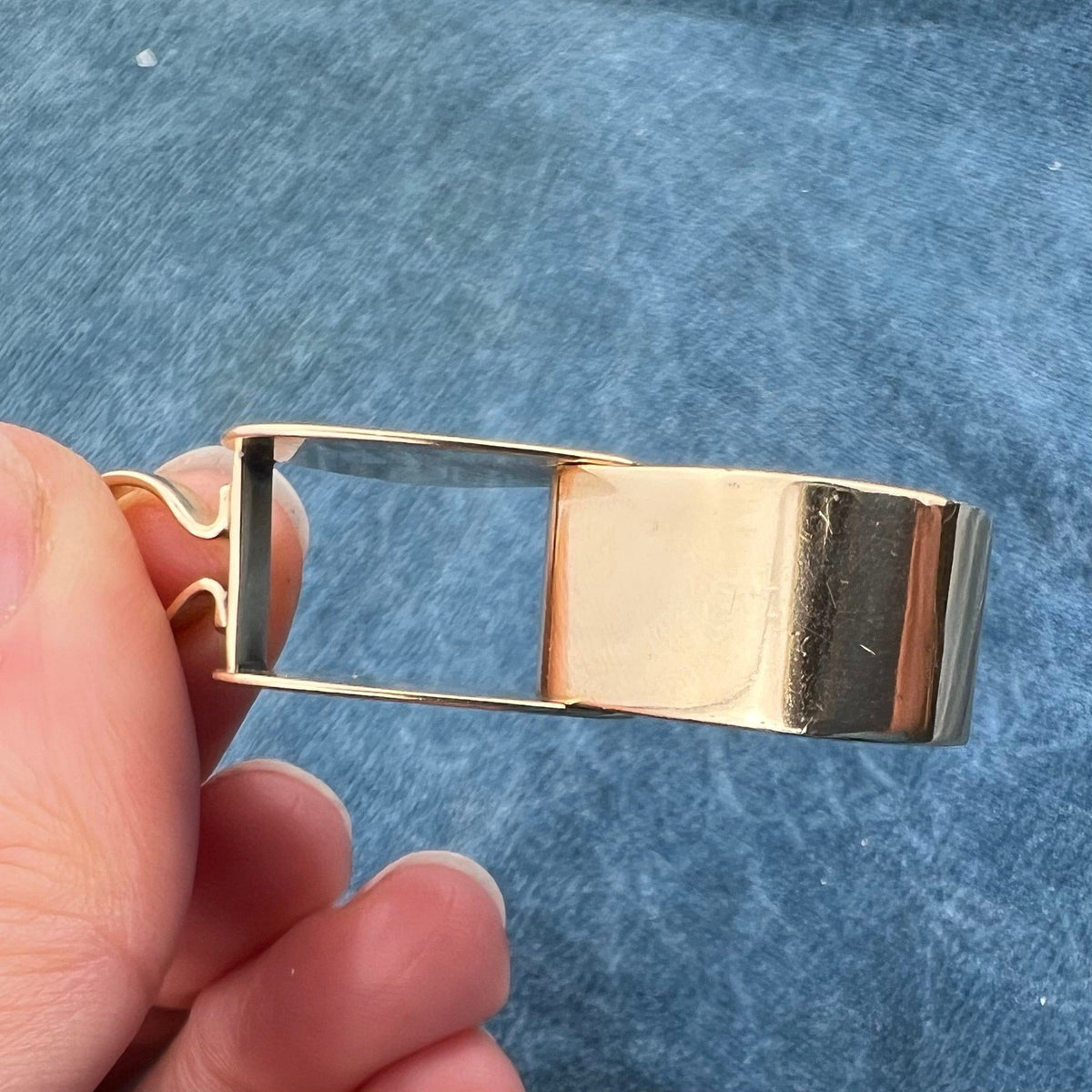 14k Gold Jewelers LOUPE Pendant. 19.8g *Video*