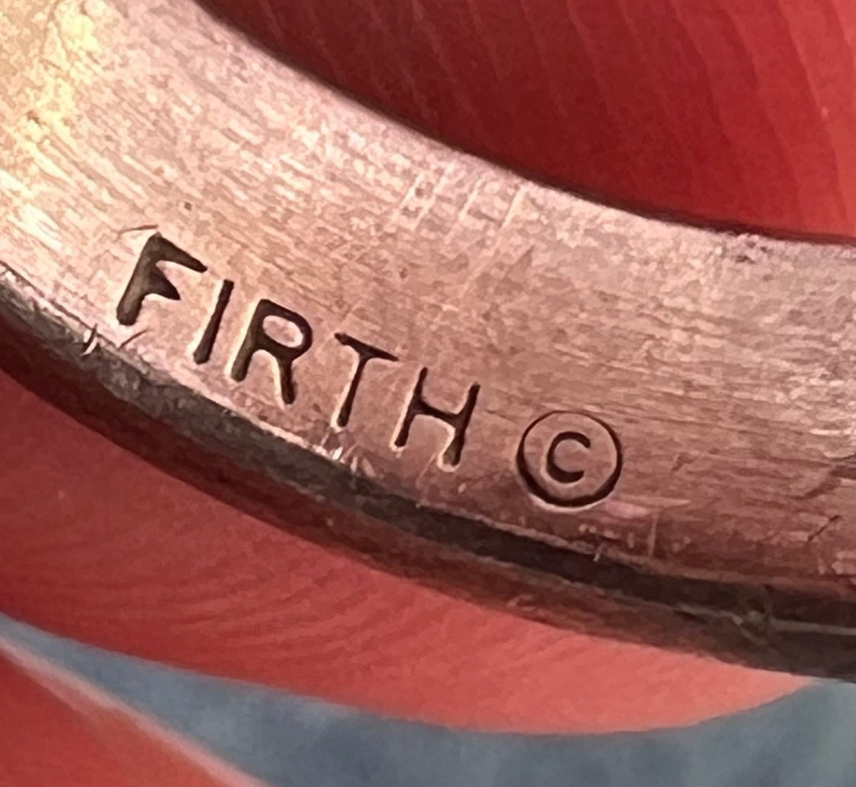 14k Gold Mountain Range + Sun on Wide Silver Band Ring. FIRTH