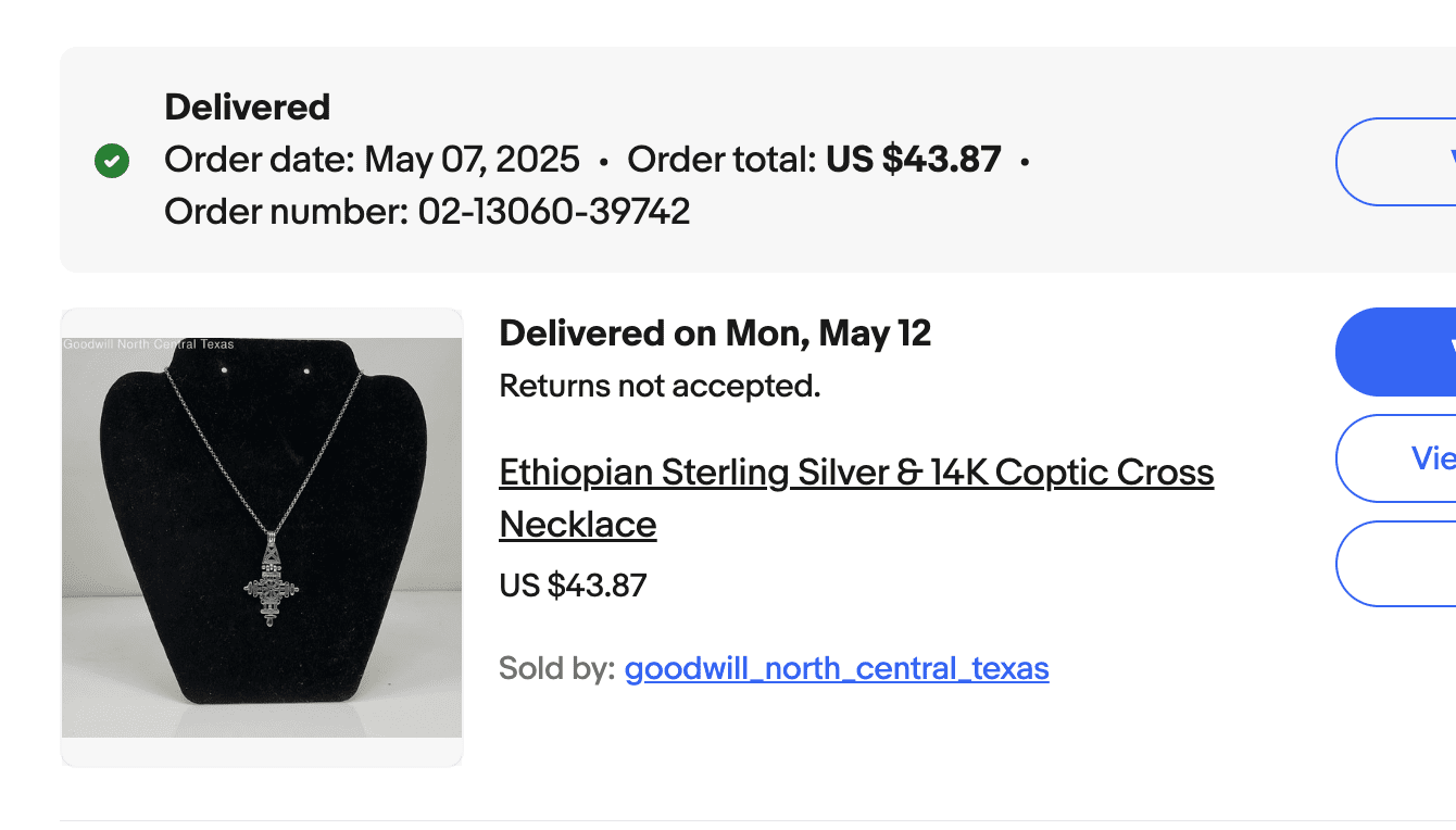 14k Gold Sunburst in Sterling Silver Filigree Cross Pendant. Jointed 2"+ 6g