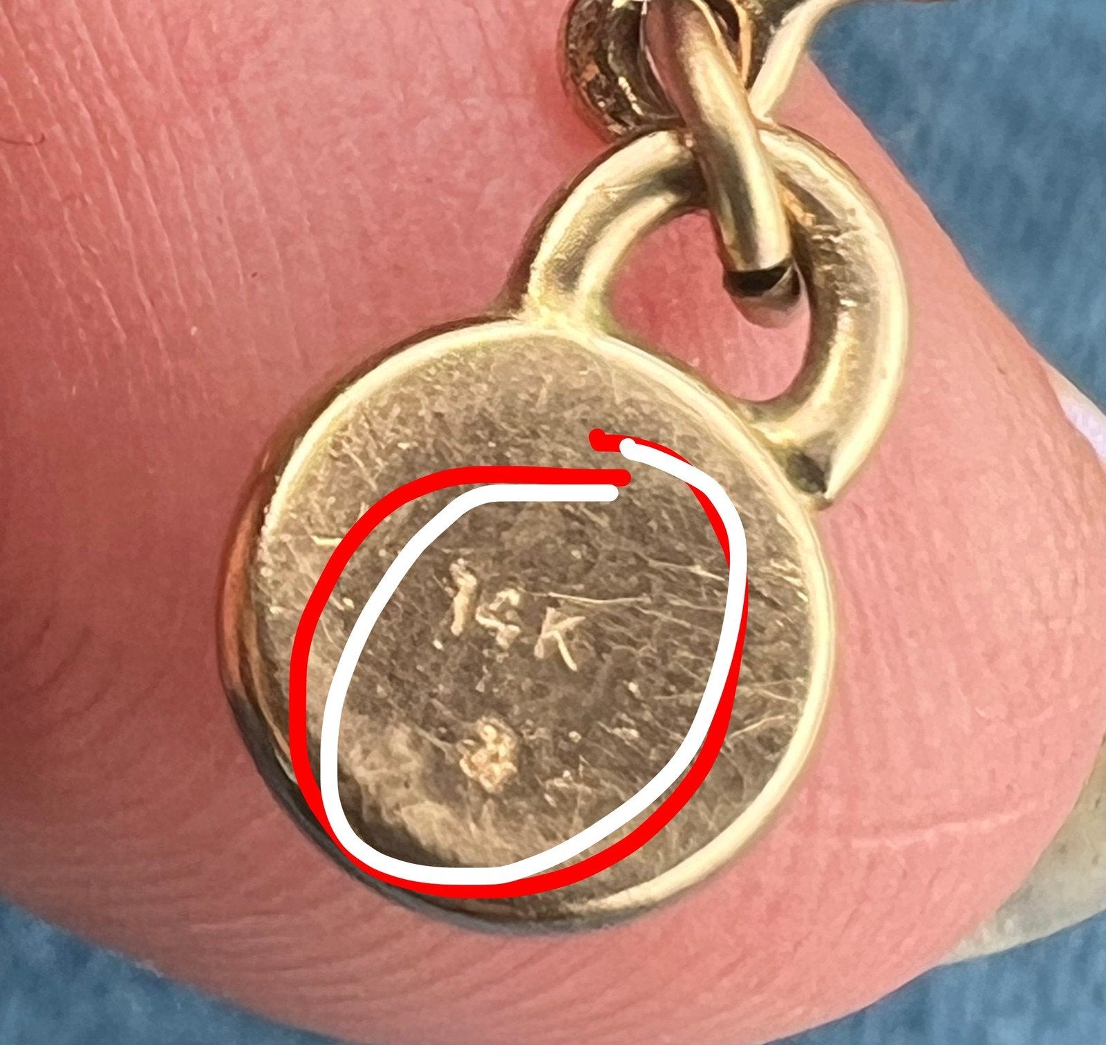 14k Gold Victorian Swallow Bird Pendant w Amethyst + Iolite Cabochon