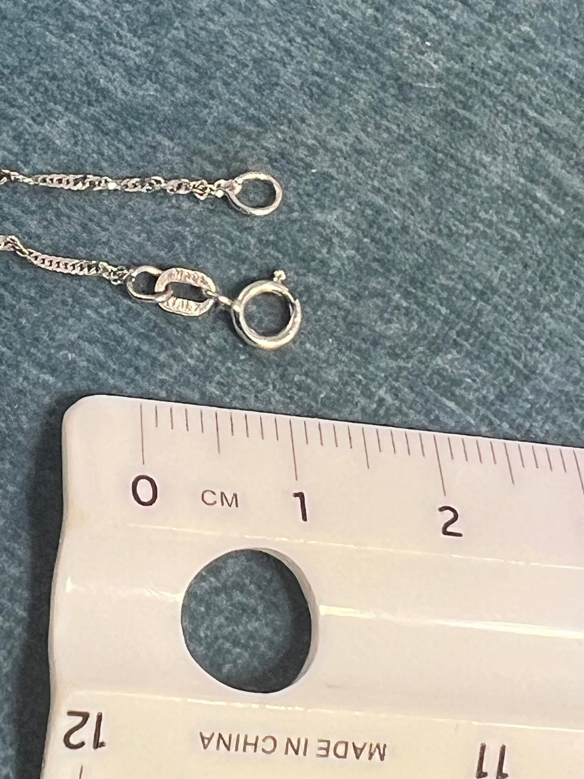 14k Solid White Gold 18" Chain. LOW PRICE CHAIN SALE See All - 0810