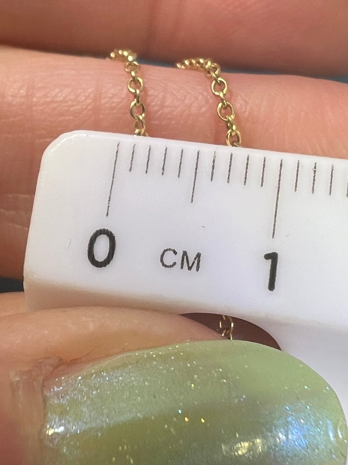 14k Solid Yellow Gold 17" ROLO Chain. LOW PRICE CHAIN SALE See All - 0167