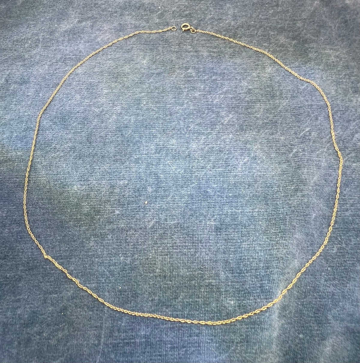 14k Solid Yellow Gold 17" Thin Chain. LOW PRICE CHAIN SALE See All - 0173
