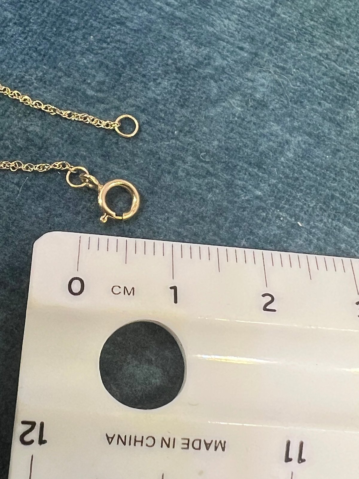 14k Solid Yellow Gold 17" Thin Chain. LOW PRICE CHAIN SALE See All - 0173