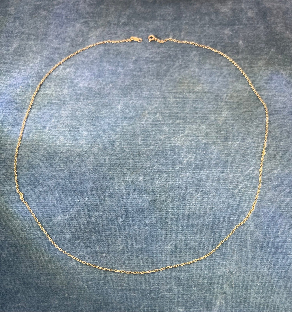 14k Solid Yellow Gold 19" Thin ROLO Chain. LOW PRICE CHAIN SALE See All - 0180