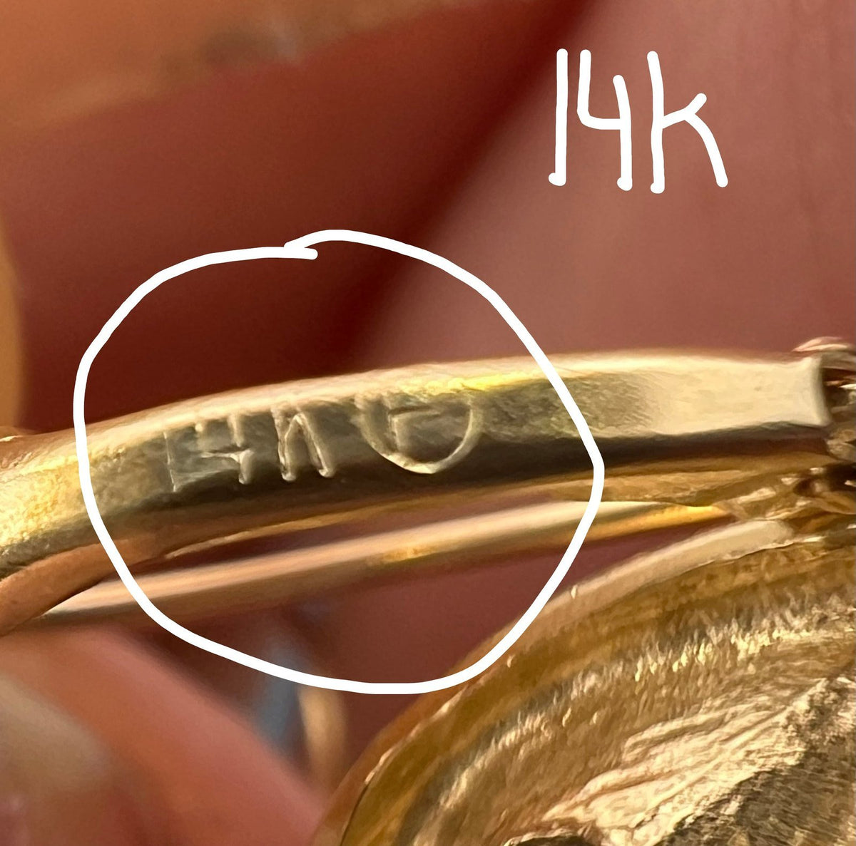 14k WG + Yellow Gold Diamond Teardrop Leverback Earrings. 1" + 3.5g *Video*