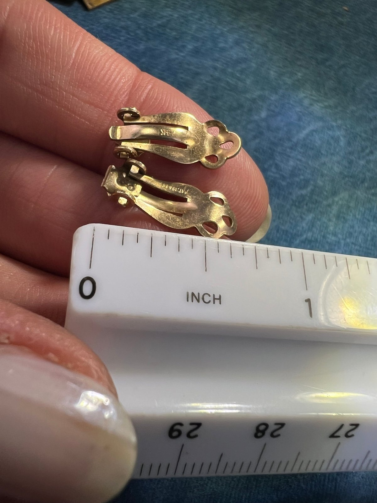 14k Yellow Gold 1.43 grams. 80% SCRAP Price - G