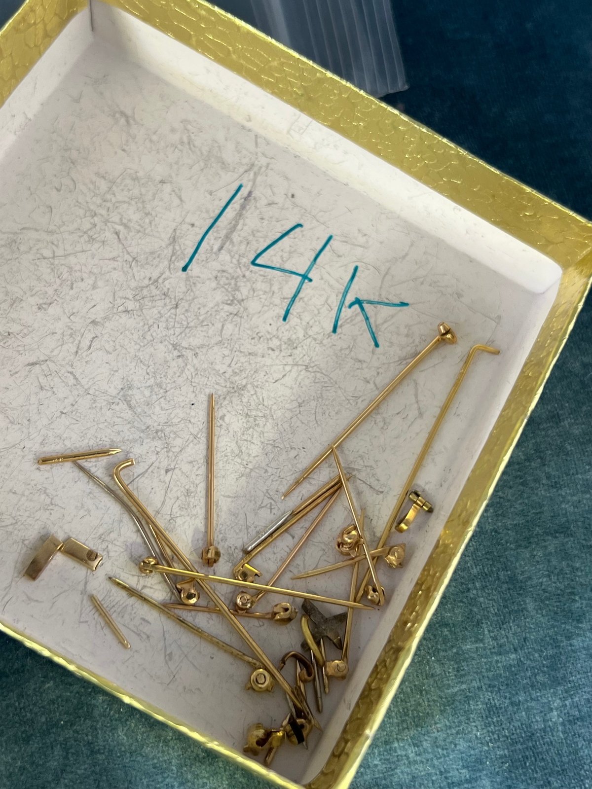 14k Yellow Gold 2.54 grams at 80% SCRAP Price - L