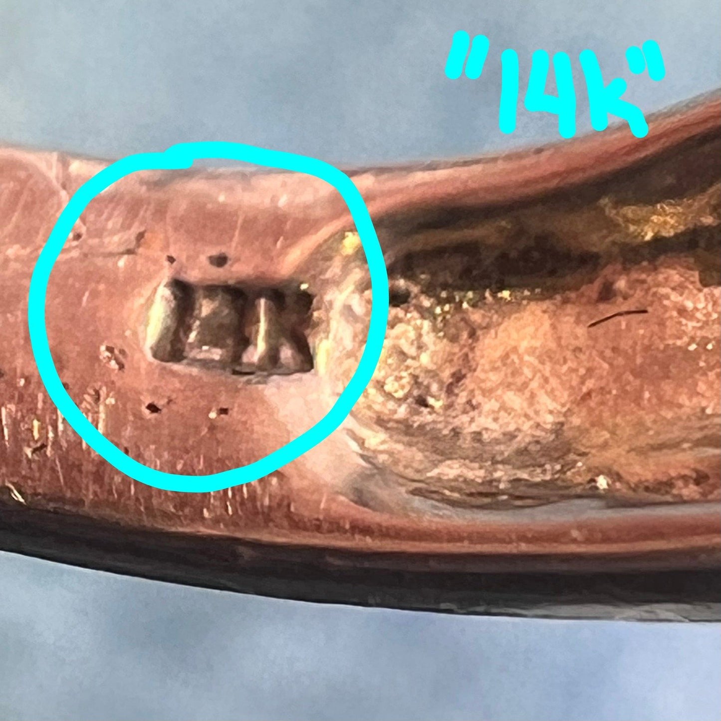 14k Yellow Gold & 925 Ring w 5 Interchangeable Multi-Gemstones