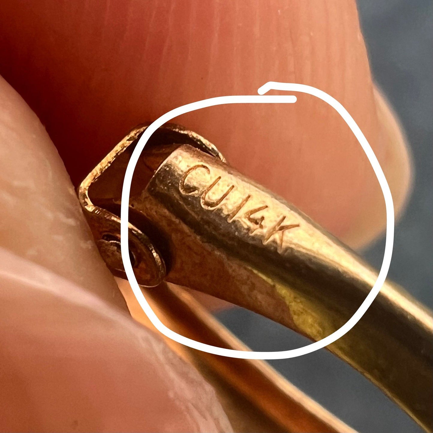 14k Yellow Gold Carved Sleepy Sun Face Dangle Hoop Earrings