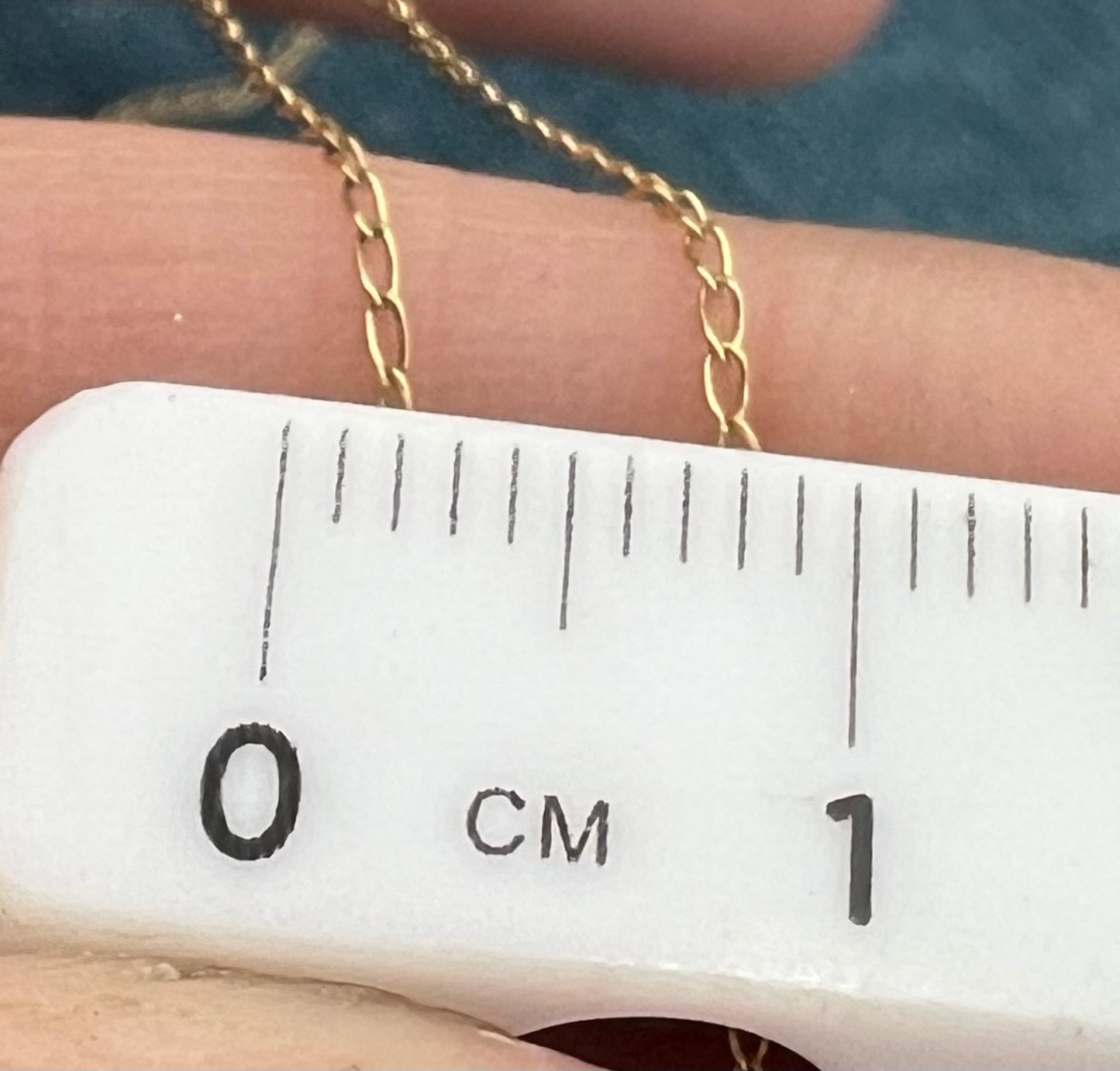 14k Yellow Gold DIXIE Southern Name Pendant Necklace Chain