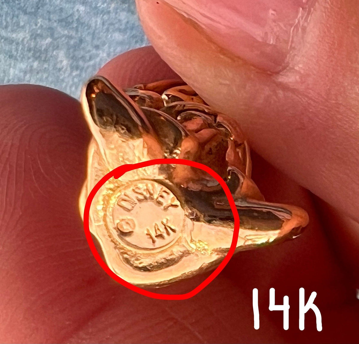 14k Yellow Gold DOPEY Pendant. Snow White + 7 Dwarves