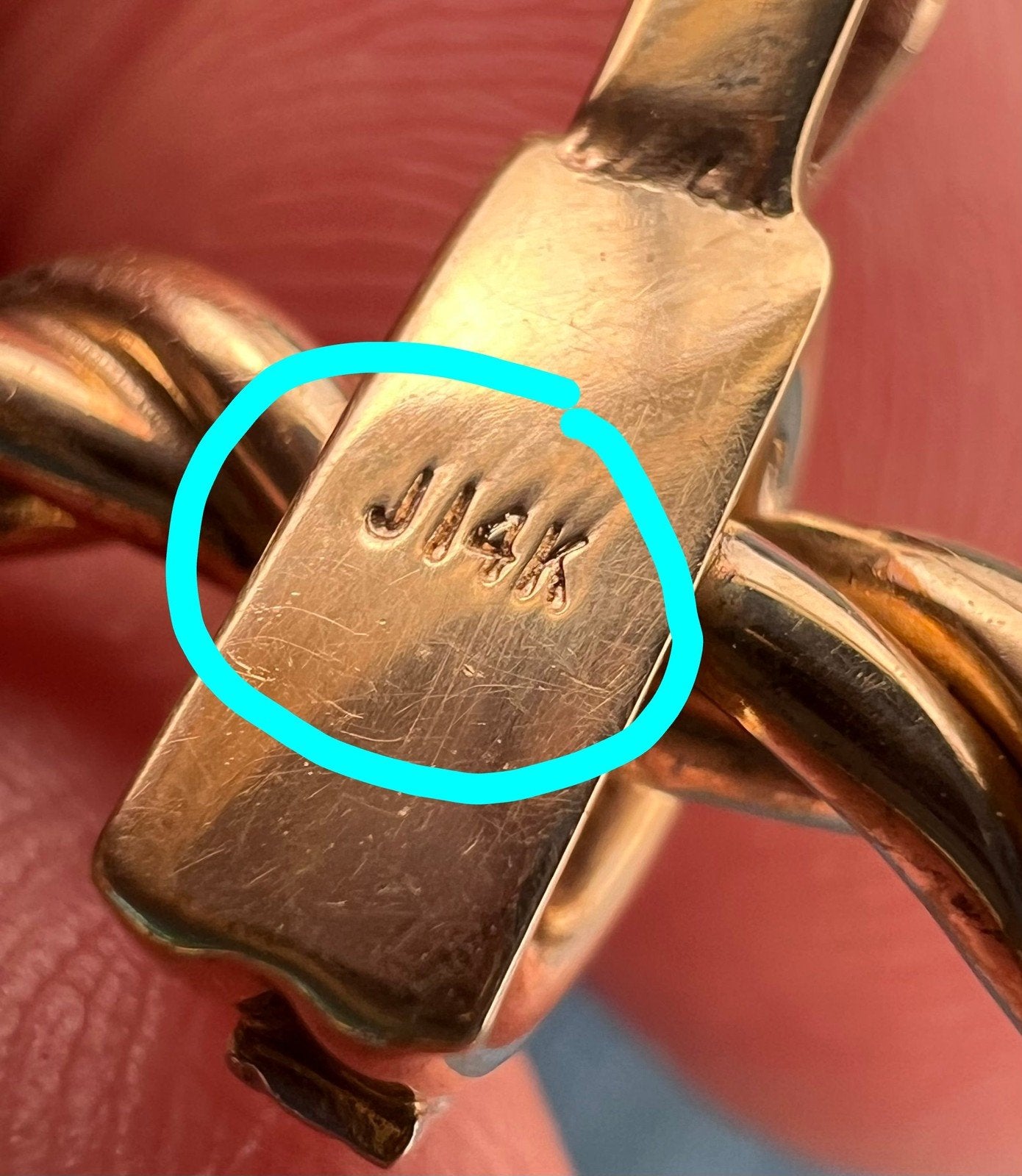 14k Yellow Gold Heart Pendant w Tiny Diamonds. 1.25"