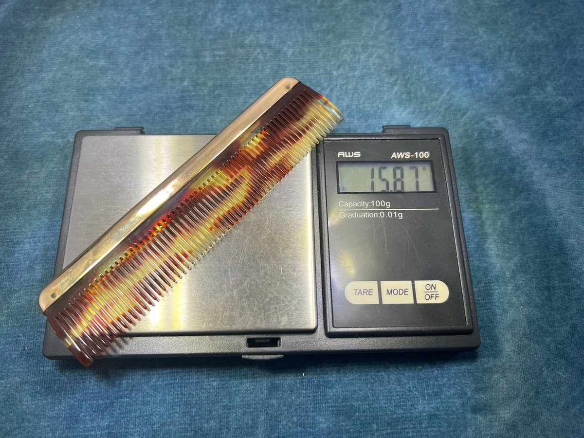14k Yellow Gold Tiffany & Co Antique Hair Comb. 15g + 4"