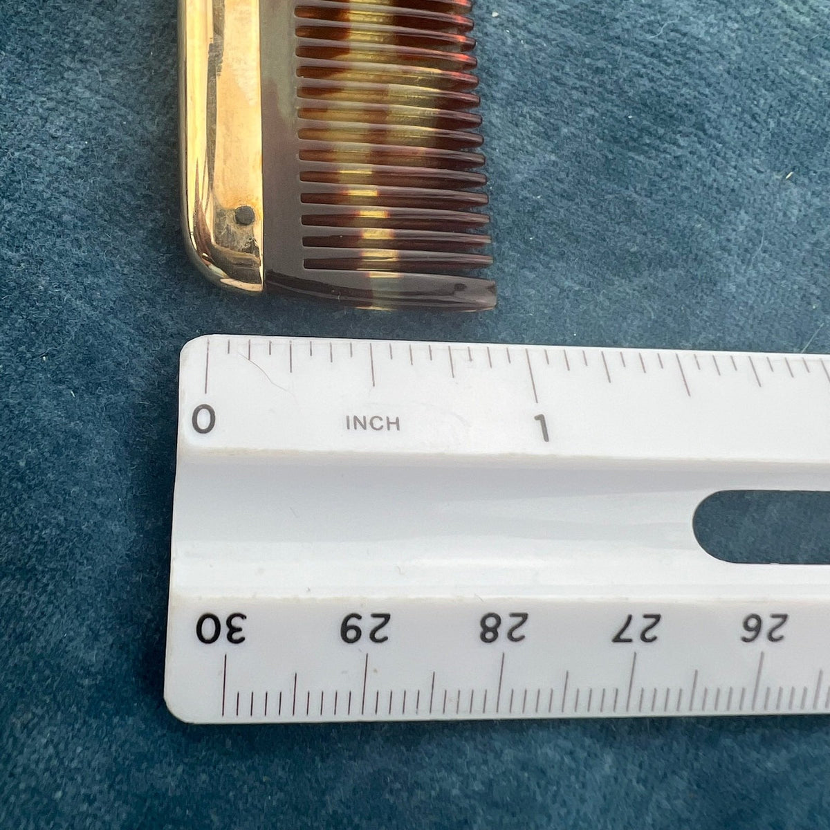 14k Yellow Gold Tiffany & Co Antique Hair Comb. 15g + 4"