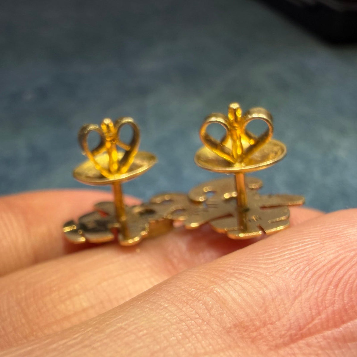 18k Gold Columbian Emerald Incan Feathered Serpent God Earrings
