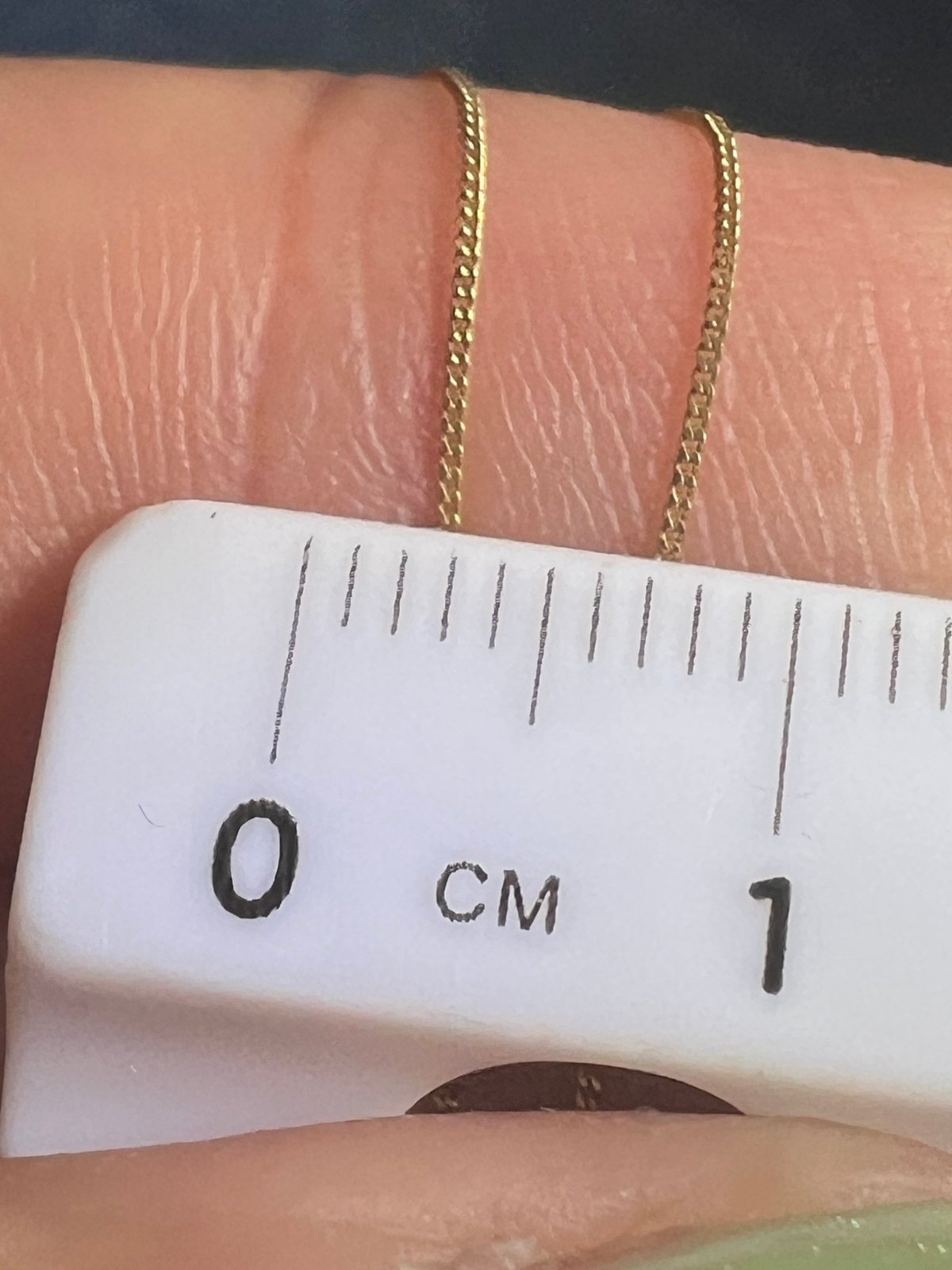 9 - 10k Solid Yellow Gold 18" Thin Chain. LOW PRICE CHAIN SALE See All - 0169