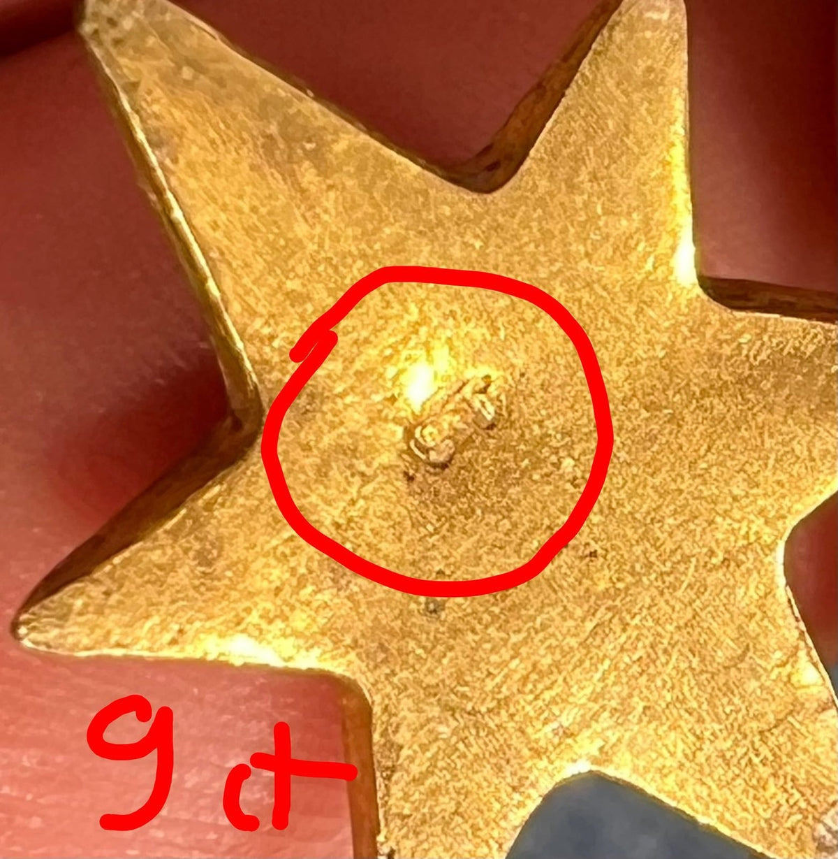 9k - 10k Gold Australian Opal Star Starburst Pendant *Video*