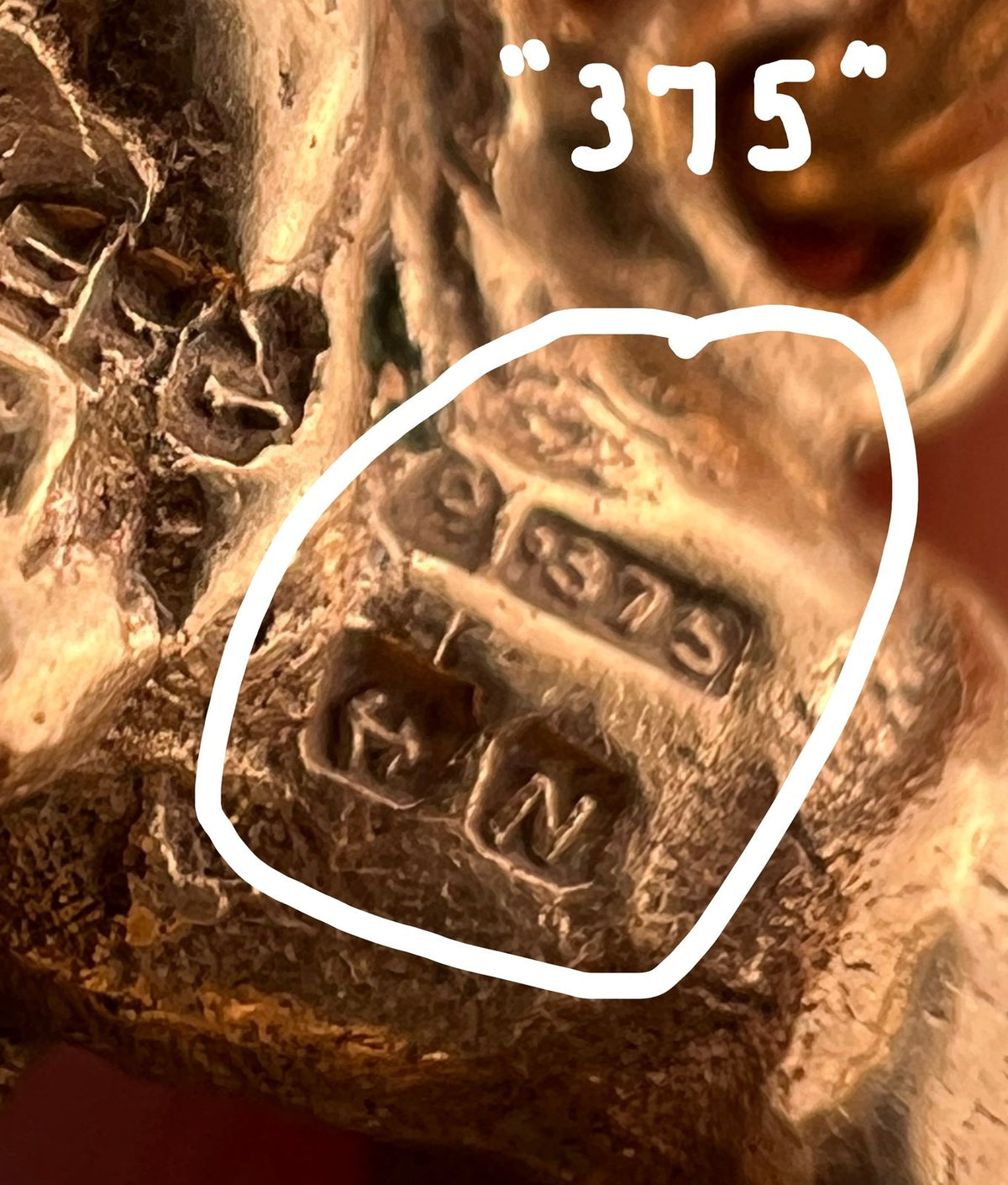 9k tests 10k Gold Standing Lion Pendant. Victorian Watch Fob 1" + 6.7g *Video*