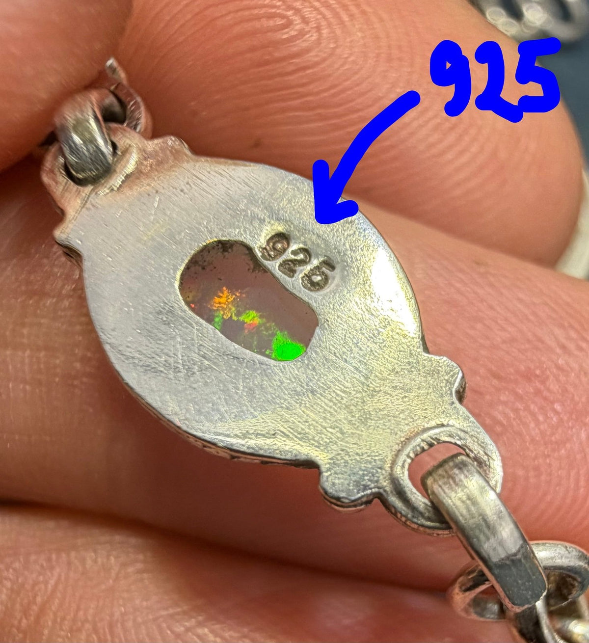 Australian Jelly Opal Bracelet in Sterling Silver *Video*