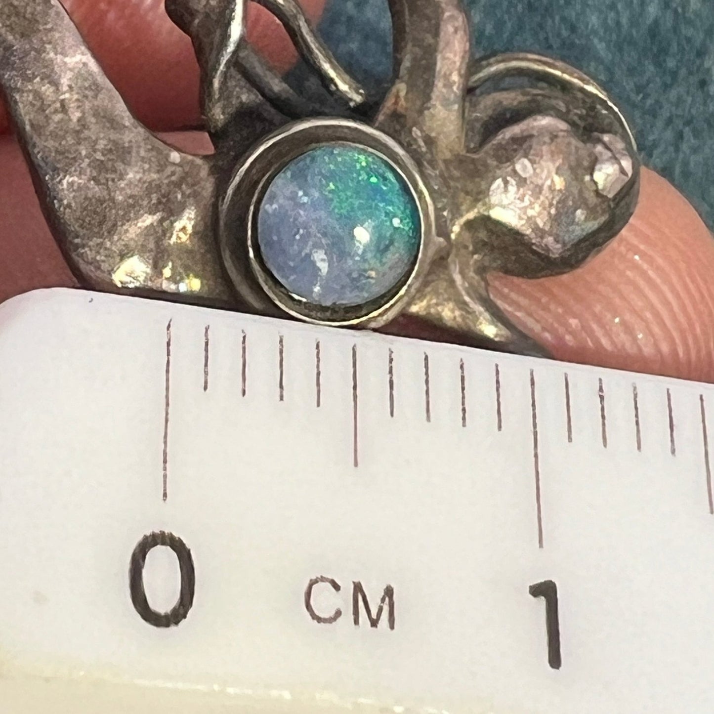 Australian Opal Triplet MERMAID 925 Pendant *Video* R