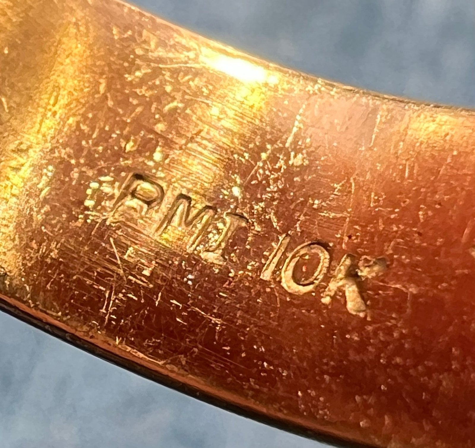 D- 10k Gold 3 Diamond Ring. Engagement/Wedding Band