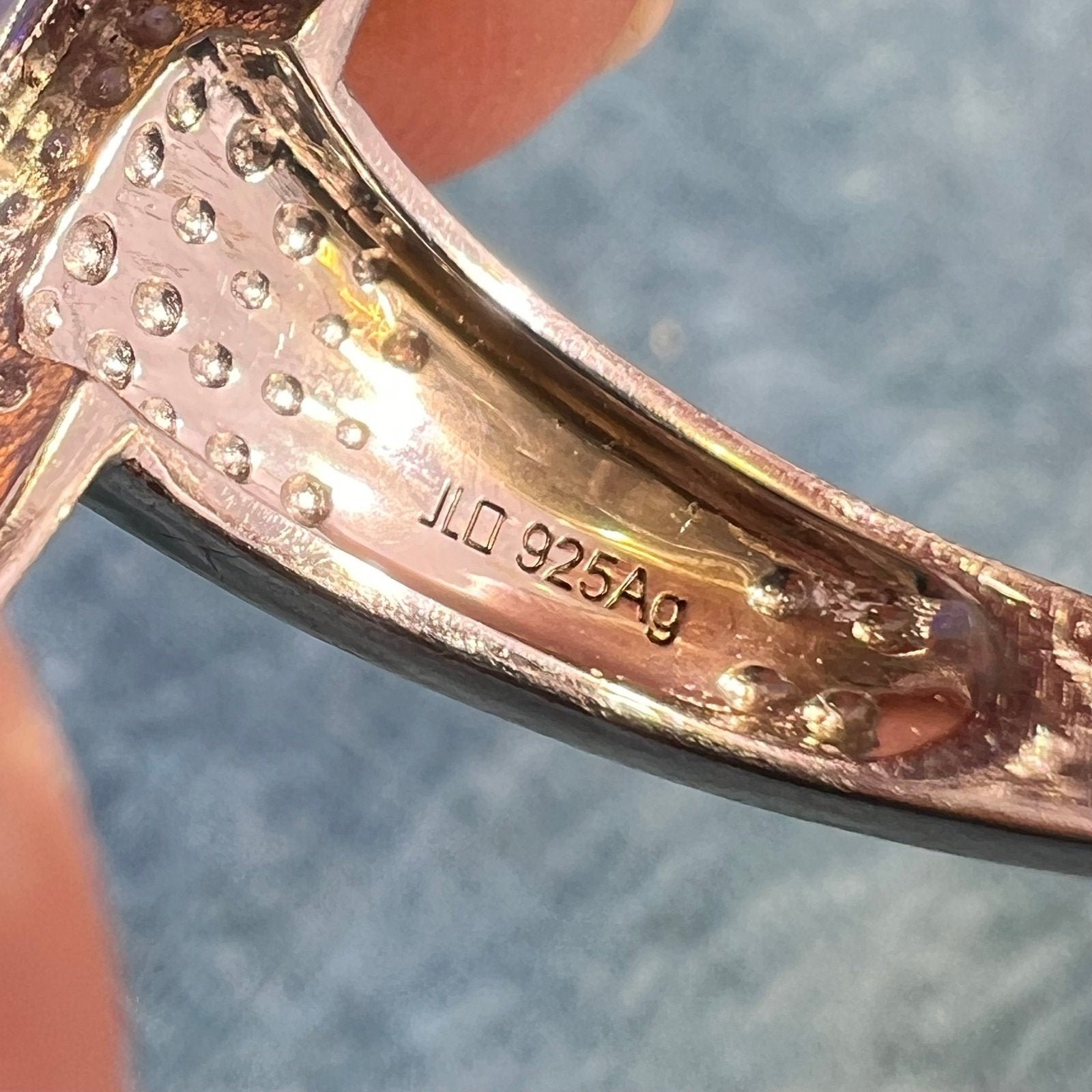 Ethiopian Welo Jelly Opal Silver Bezel Set Ring. 7g *Video*