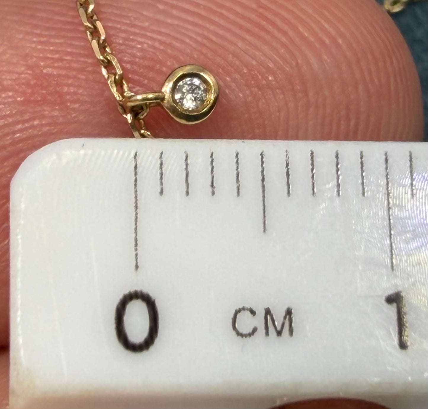 10k Gold Diamond + Opal Sun Moon Stars Pendants on 10k Necklace. TINY