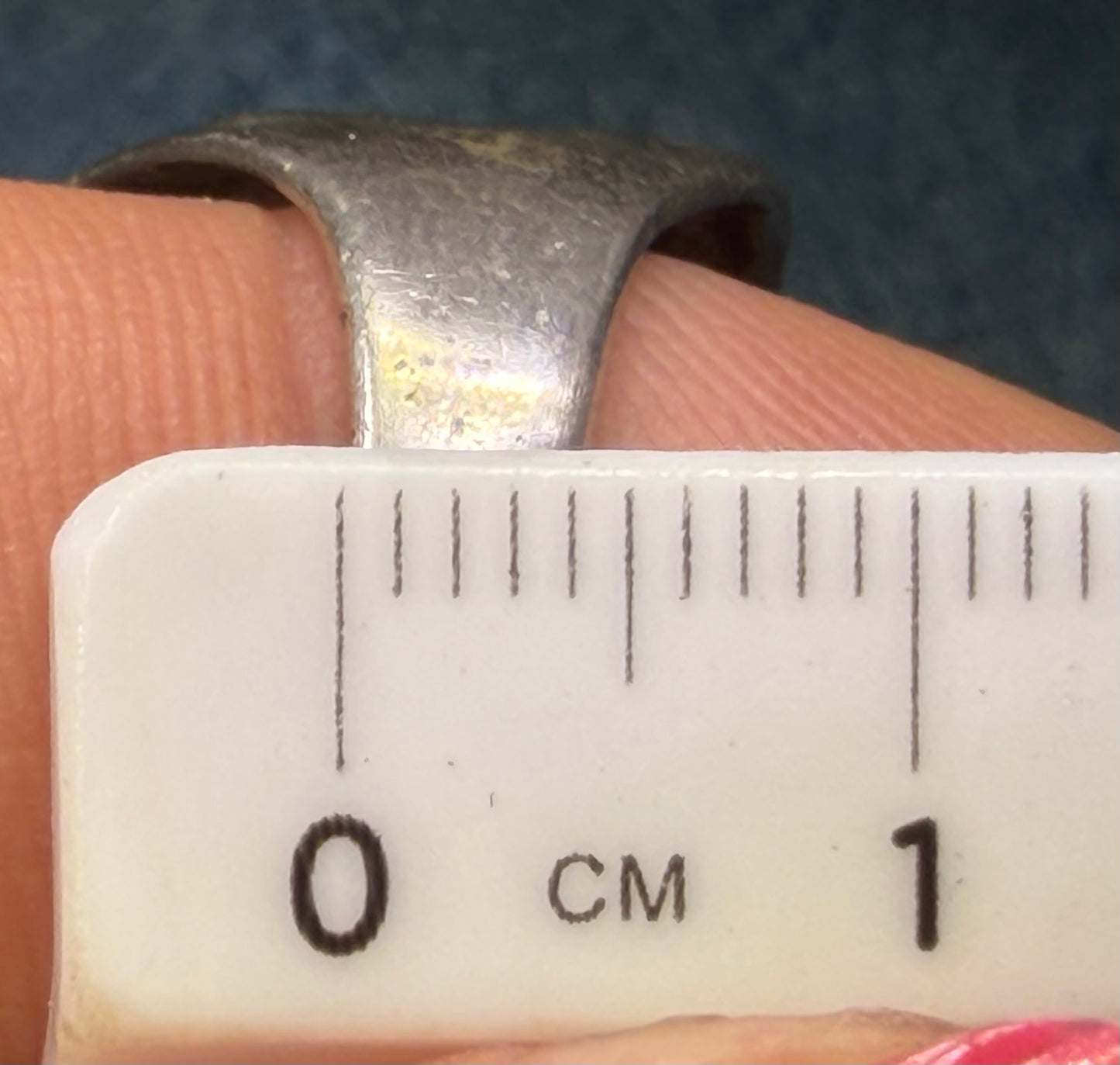 Australian Opal Multi-Band Stacked Sterling Silver Ring. Wide 0.8" + 9g *Video*